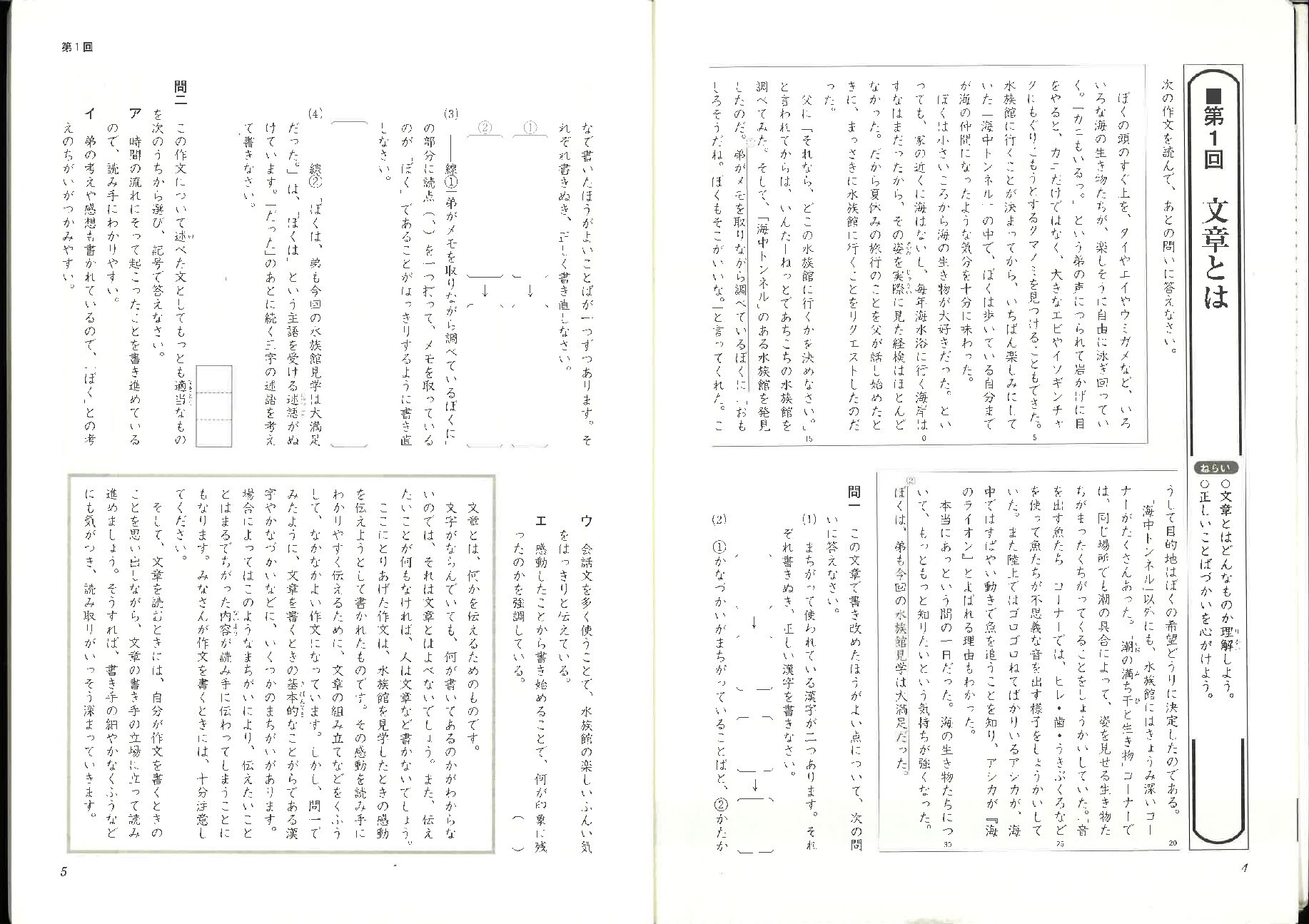 小5新小問問題5枚分 1