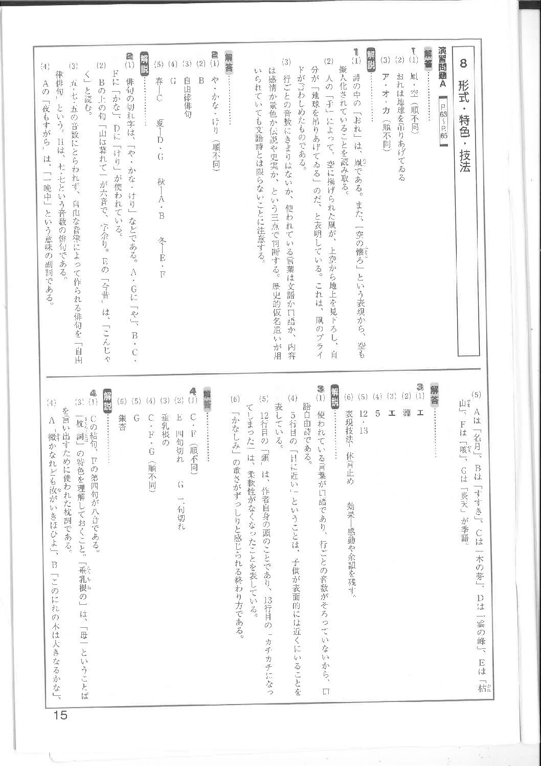 発展新演習P6367　解答